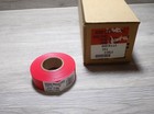 Keson Industries TFR-5 1 3/16" x 300' Ribbon Flagging Tape Red 12/Pack