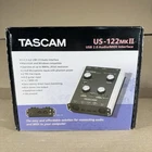 Tascam US-122MK II USB 2.0 2-channel Audio/MIDI Interface New In Factory Plastic