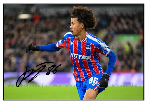 12315. Joel Drakes-Thomas Signed Pictures (A4 Prints) Crystal Palace