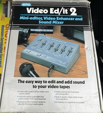 SIMA Video Ed/it 2x Mini Editor Sound Mixer w/ Color Wipe Effects SED-2X NEW