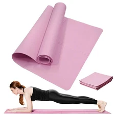 4MM EVA Yoga Mat Anti Slip Fitness Exercise Pilates Gym Mat