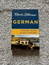 Rick Steves' German Phrase Book and Dictionary - Paperback - Like New
