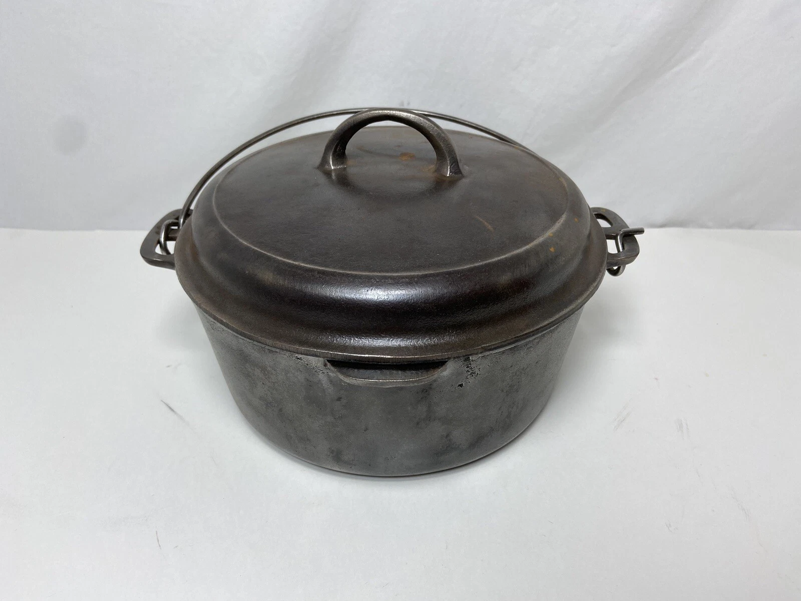 Vintage Antique Cast Iron Dutch Oven #8 Dutch Oven With Griswold Lid