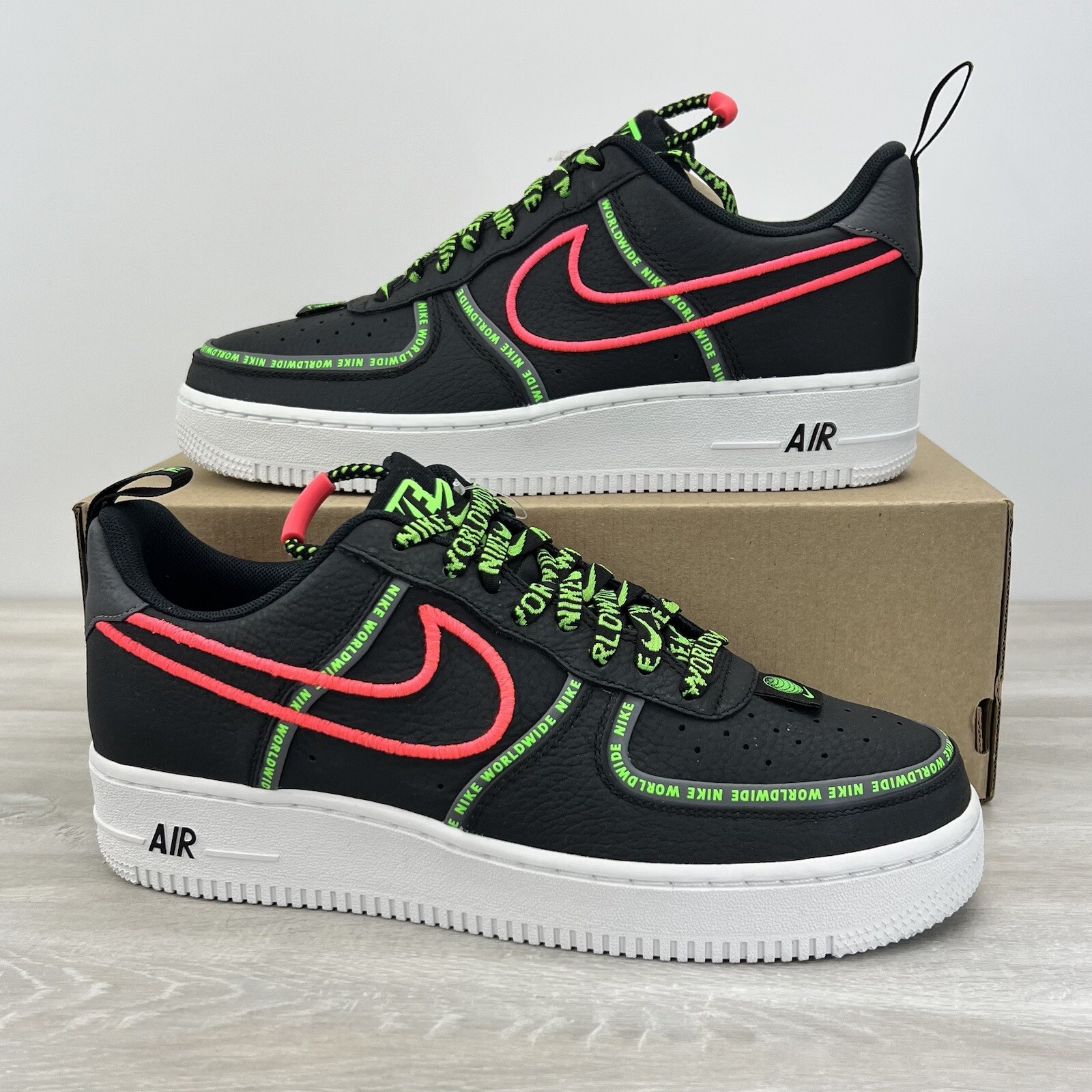 nike air force 1 worldwide green
