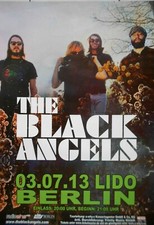 THE BLACK ANGELS 2013 BERLIN - orig. Concert Poster - Konzert Plakat - DIN A1