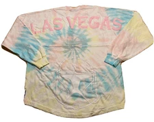 Las Vegas Spirit Jersey NEW Medium Tie-dye Long Sleeve Shirt Charizard Nevada