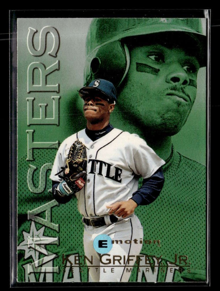 1995 SkyBox E-Motion Ken Griffey Jr. Masters #3 Seattle Mariners U2118