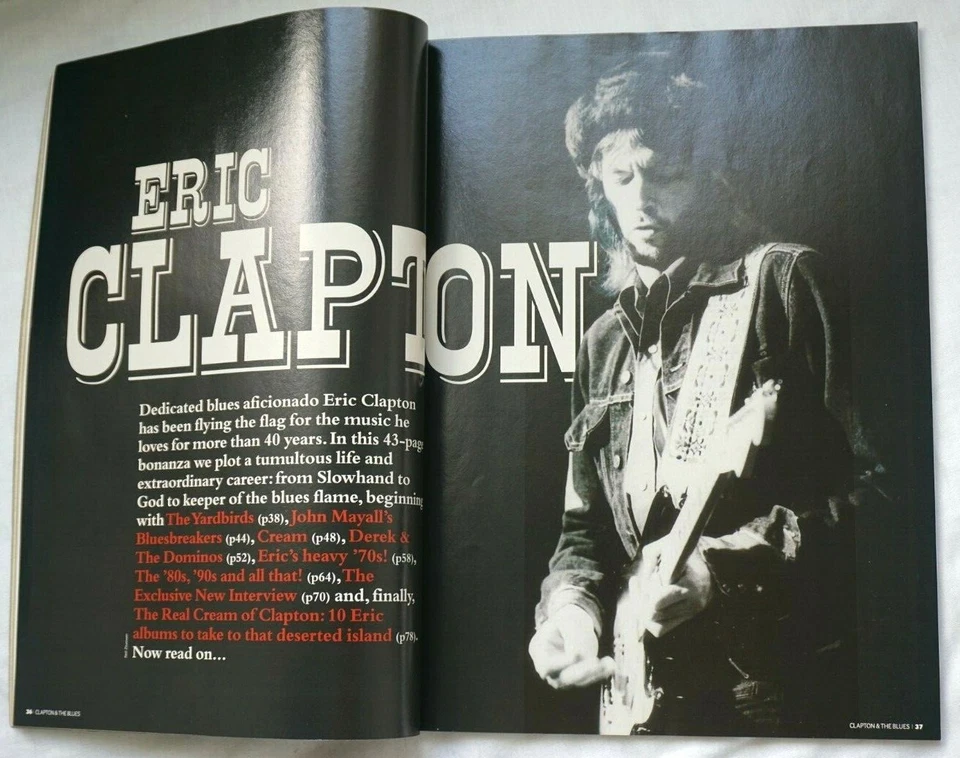 Q Magazine Classic :The Ultimate Collectors Edition  BLUES HEROES - ERIC CLAPTON - Image 4 of 4
