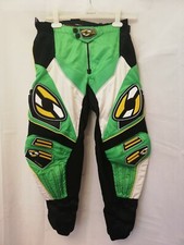 FOX ALLOY MX-1 MOTOCROSS MX QUAD BIKE JUNIOR PANTS TROUSERS GREEN 