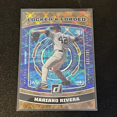 Mariano Rivera 2023 Donruss Locked & Loaded 586/999 #LL5