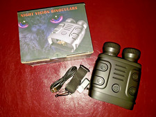 HD Night Vision Goggles Rechargeable Infrared 10X Digital Zoom Video Recording