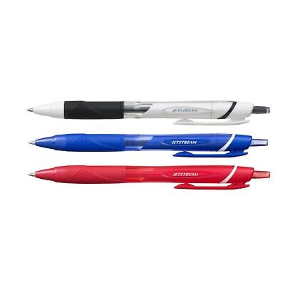 Pack of 12 Uni Jetstream Sport SXN-150S 1.0mm Retractable Ballpoint Pens -Blue