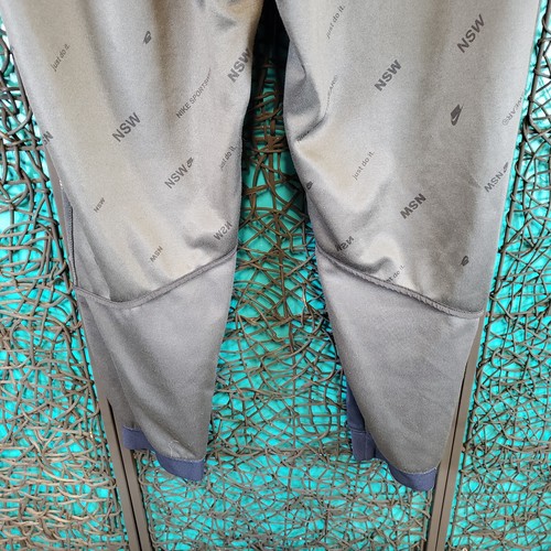 NIKE JOGGERS MENS L BLUE GRAY NSW SPORT PACK ELASTIC DRAWSTRING Y2K CD4633-451 - Picture 10 of 19