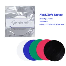 BIO-ART Dental Vacuum Forming Thermoforming Splint Sheets Soft&Hard φ134mm Round