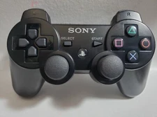 USED Sony Playstation 3 PS3 Sixaxis Wireless Controller Black CECHZC1J CECHZC1U