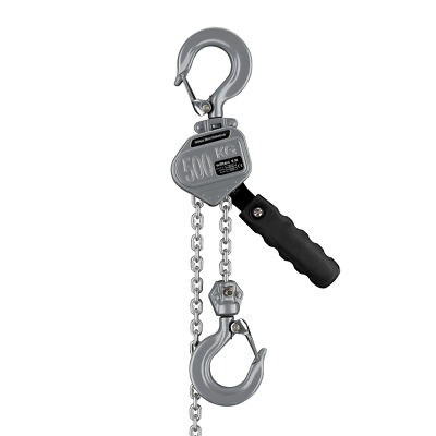 Wiltec Mini Hebelzug bis 500kg Handkettenzug 1,5m Hubhöhe Kettenzug Hebezeug