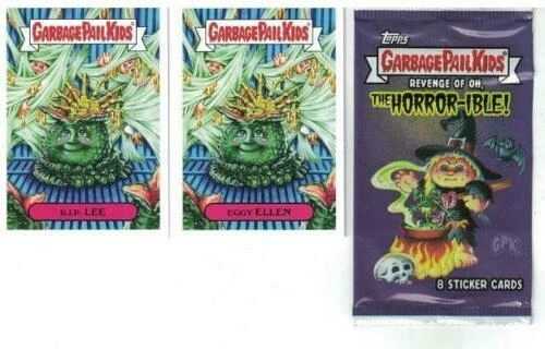 НАБОР ИЗ 200 КАРТ 2019 GARBAGE PAIL KIDSENGE OF OH THE HORROR-IBLE + БЕСПЛАТНАЯ УПАКОВКА - Изображение 2 из 2