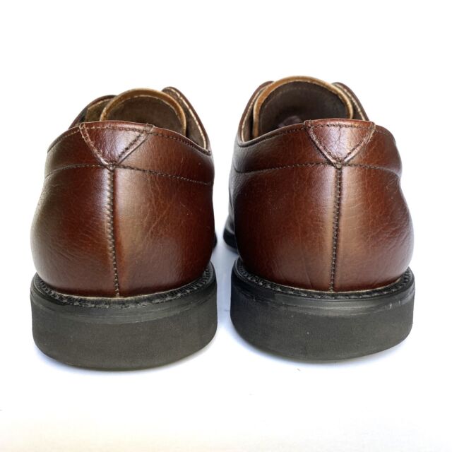 Hitchcock Wide Shoes Mens 8.5- 6E Brown Leather Oxford~VIBRAM soles ...