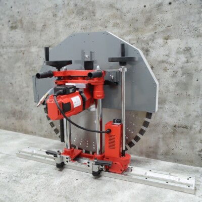 220V Concrete Saw Wall Cutter Quickly Disassemble 12.6inch Deep Φ31.5inch Saw