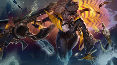 League of Legends psychic detective senna support riot playmat gaming mat