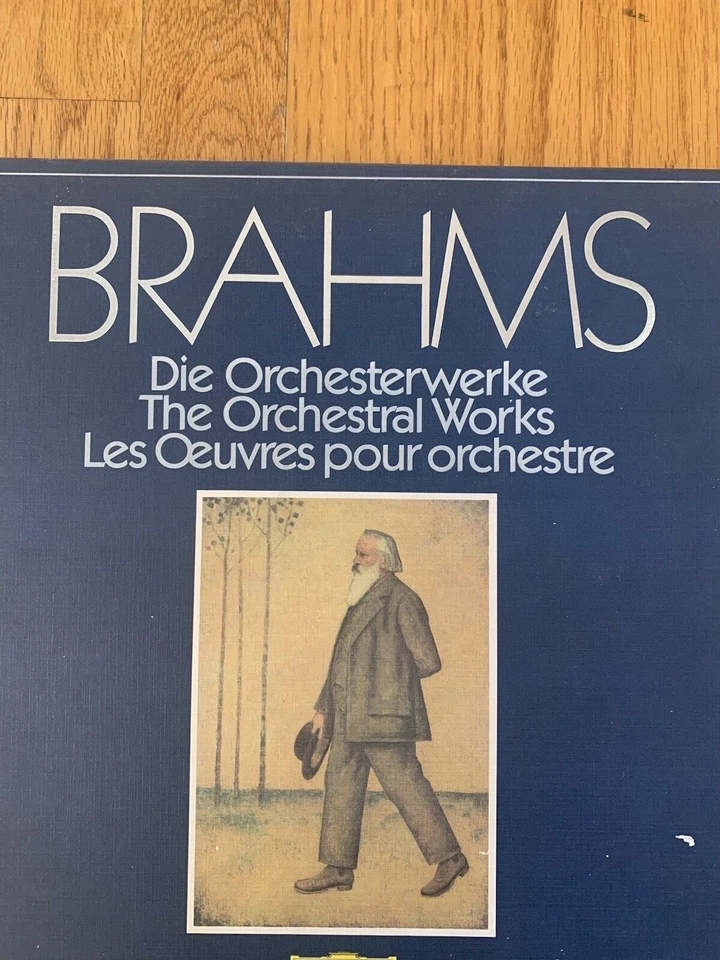 BRAHMS/ Bernstein / Böhm - Orchestral Works - 7LP Box Set 1983 DG 2740275 * /NM Foto 3 de 4