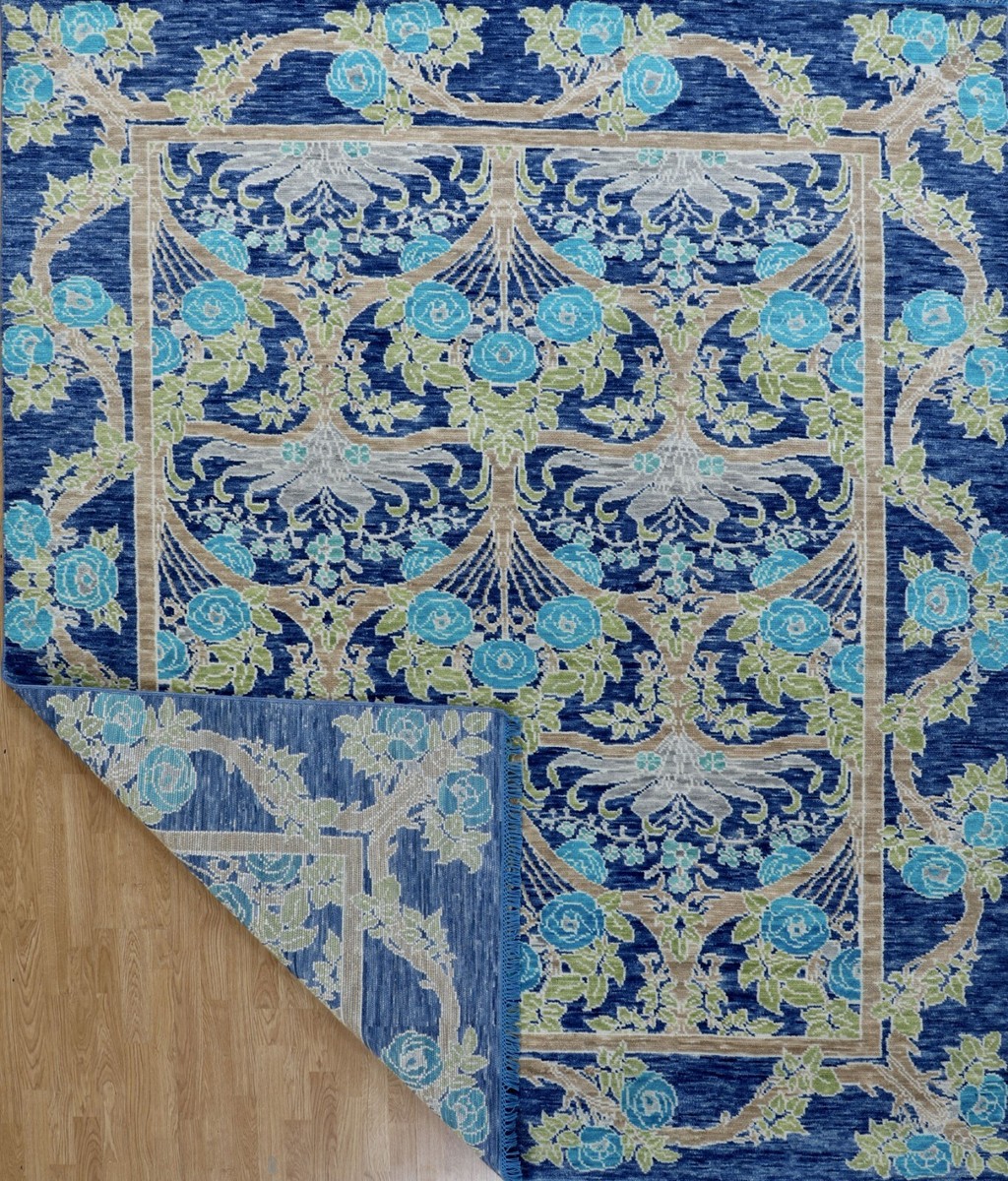 Arts and Crafts - William Morris Design - Transitional Rug
