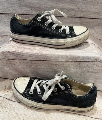 Converse Chuck Taylor All Star Mens 4/Womens 6 Black Low Top Casual Shoes