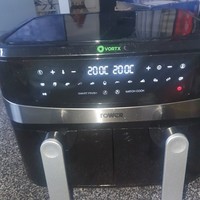 Tower Vortx 9L Dual Basket Air Fryer - Black (T17088)