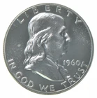 1960 Proof Franklin Half Dollar 90% Silver *1222