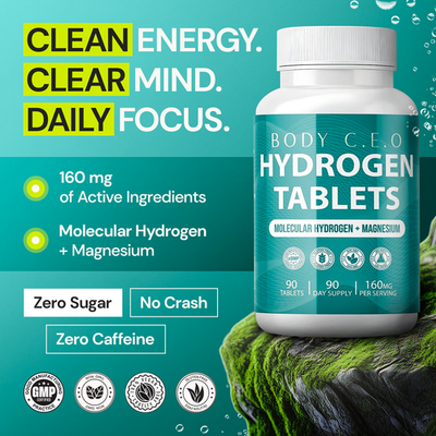 #ad Molecular Hydrogen Tablets 12 PPM Hydrogen 90 Tablets $29.99