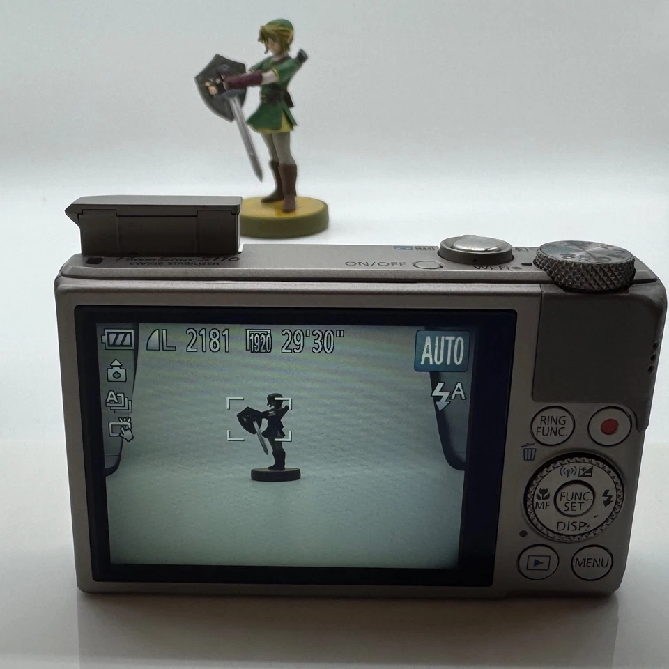 [MINT] Canon PowerShot S110 12.1MP Silver Wi-Fi Camera w/ Case Charger Japan - Image 4 of 4