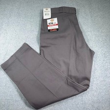 NWT Dickies 874 Work Pants Mens Fits 44x32 Grey Original Fit Grey Flex Waist NEW