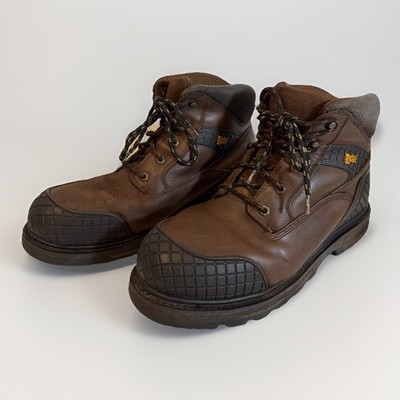 Work n Sport Mens Work Boots DriLex WP Brown Leather Safety Toe ASTM Size 11D