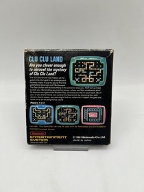 Clu Clu Land - Nintendo NES - OVP + Anleitung - Bienengr&auml;ber