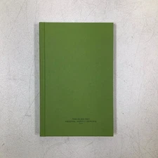 Green Military Log Book, [5.25 X 8] & [8 x 10.5] - Hardback, Ruled Pages