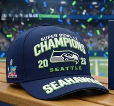 SALE PRINT ! Super Bowl LX Champions 2026 Seattle Seahawks Cap Print