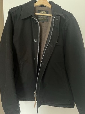 Iron Heart Black A2 Deck Jacket IHM-39 Black Japan XL New