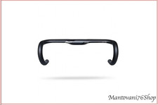 Pro MANUBRIO BICI STRADA PLT Compact Ergo 44cm/31.8mm, Nero