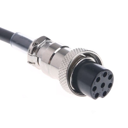 8 Pin Plug Microphone Speaker Hand Mic For Radios TM-231 MC-44 TM-241 - Zdjęcie 7 z 7