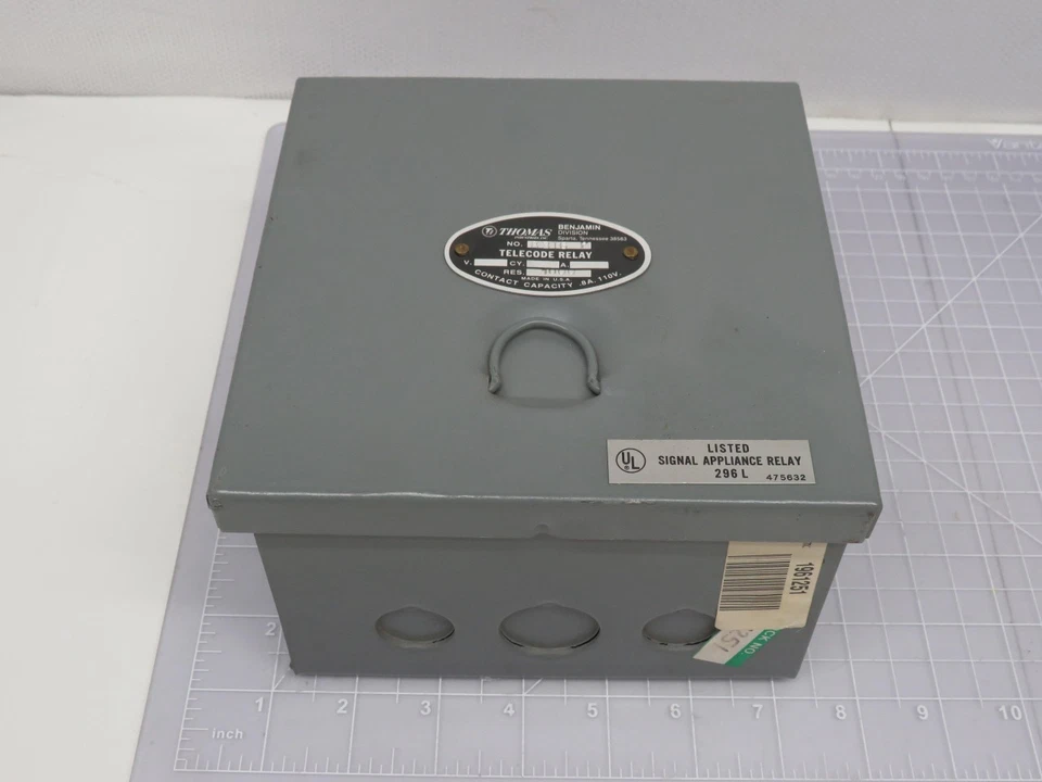 THOMAS INDUSTRIES INC 8316P TELECODE RELAY 110V T166870 - Image 2 of 4