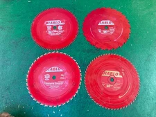 Diable Blades Bundle 10" Carbide Table Saw - Craftsman RIDGID JET Grizzly Delta