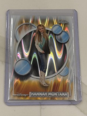 HANNAH MONTANA Raywave Refractor MILEY CYRUS - 2026 Topps Disney Chrome