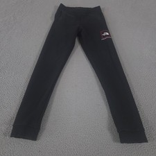 The North Face Sweatpants Boys XL Black Freestyle Jogger Cotton Fleece Logo Warm