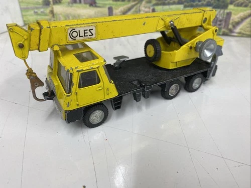 Vintage Dinky Toys #980 Coles Hydra Truck 150T Mobile Crane - #B112