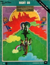 Right On. 25 Super Pops. The Piper Autochord. Songbook for Hammond Organ.