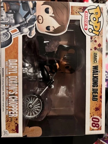 Funko Pop! Rides The Walking Dead Daryl Dixon's Chopper #08 Vinyl Figure