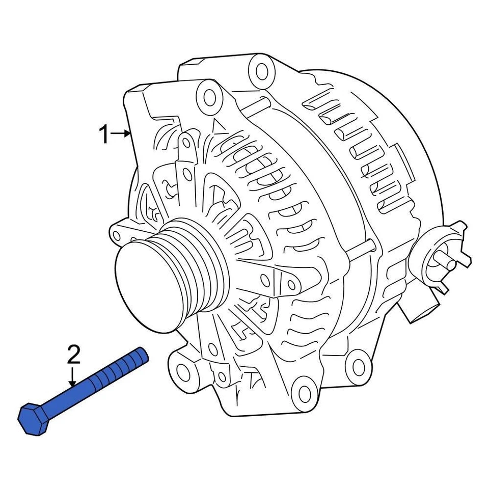 For BMW 128i 2012-2013 BMW 12310392568 Alternator Bracket Bolt — 第 2/2 张图片
