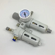 Tire Changer Air Filter Regulator Repair Parts Accessory with Pressure Gauge