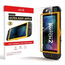 3-Pack Ultra HD Screen Protector for Nintendo Switch 2