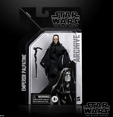 HASBRO Star Wars Imperator Emperor Palpatine 15 cm, Black Series, Figur NEU/OVP